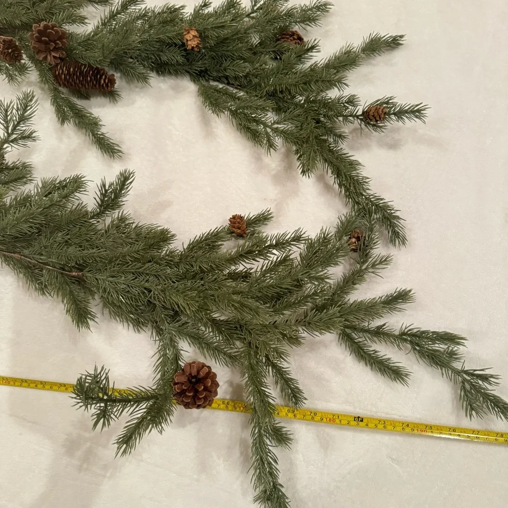 Hobby lobby 2 garland 6 feet each one Festive Green Holiday Garland